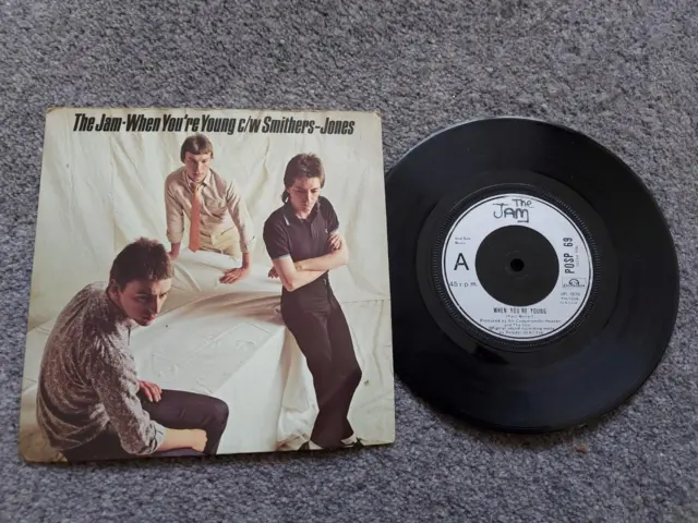 Vinyl *The Jam* Single *When You're Young/Smithers* 45Rpm 7"  Untried/Untested