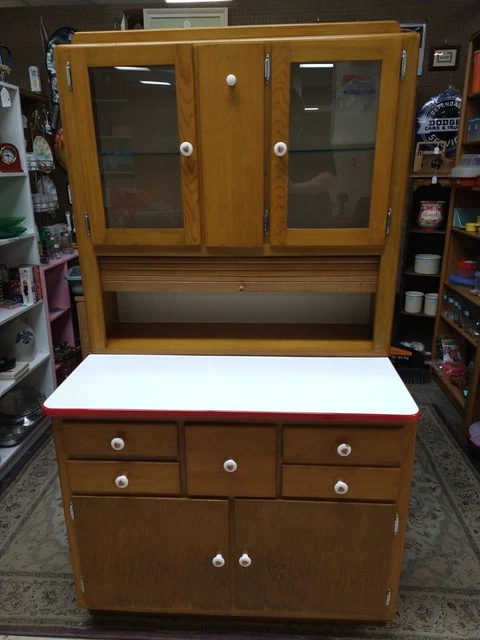 Vintage Hoosier style Bakers cabinet