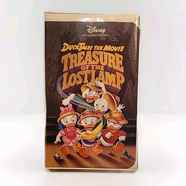 DISNEY'S DUCKTALES THE Movie: Treasure Of The Lost Lamp (VHS) Clamshell ...