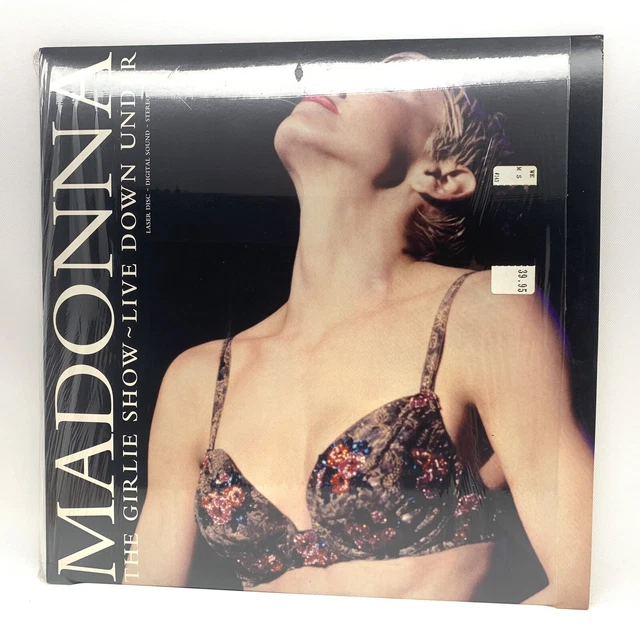 Madonna The Girlie Show Live Down Under Laserdisc Very Good Madonna The Girlie Show Live Down Under Laserdisc Very Good