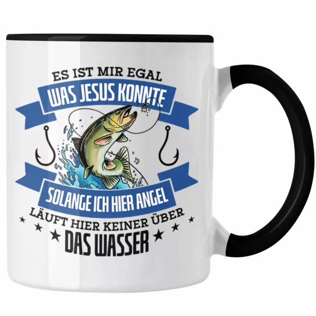 Trendation - Lustige Tasse für Angler Lustiger Spruch Geschenkidee