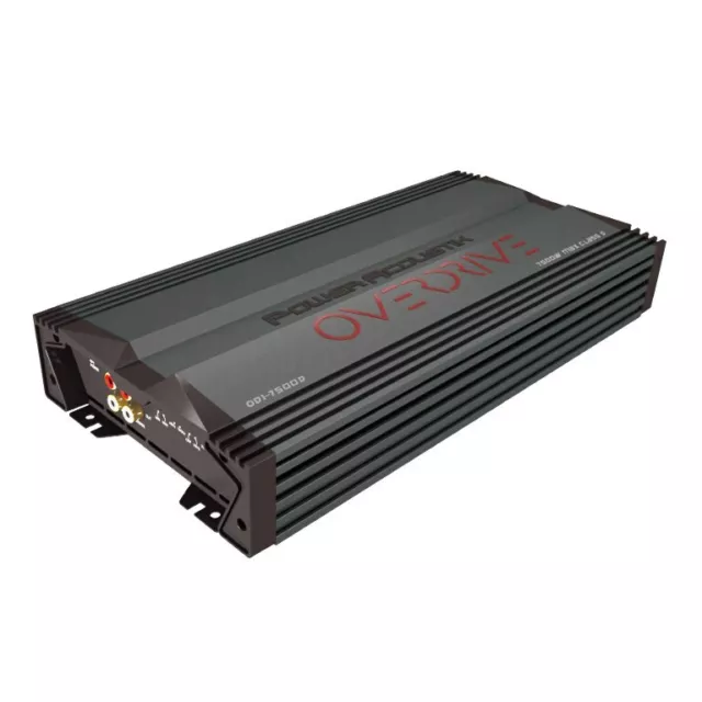 POWER ACOUSTIK OD1-7500d 7500 Max Watt D Class Mono Car Amplifier for Subs NEW!