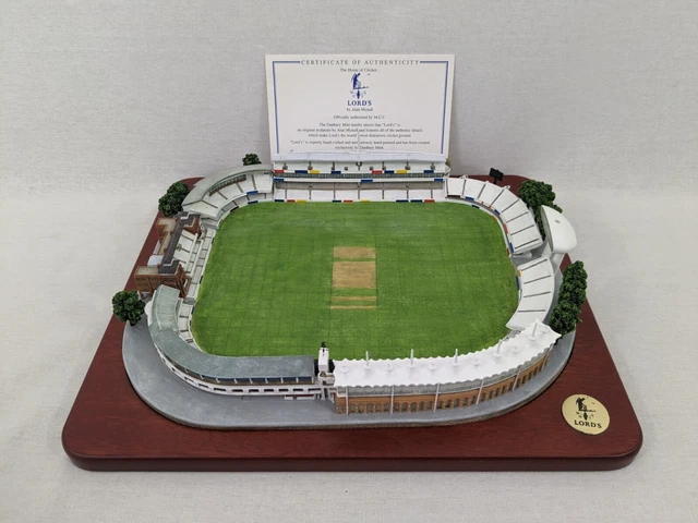 Danbury Mint Lords Cricket Ground Model By Alan Mynall 1998 Authorised By MCC Danbury Mint Lords Cricket Ground Model By Alan Mynall 1998 Authorised By MCC