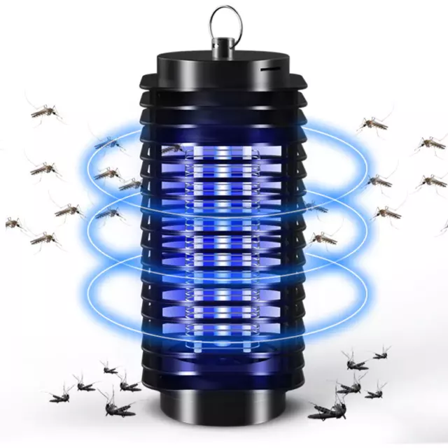 Désinsectiseur Anti Insectes UV Tue-Mouche lampe électrique piège antiparasite