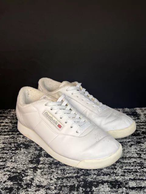 Reebok Princess White Athletic Trainer Shoe Sneakers Women's Size 7