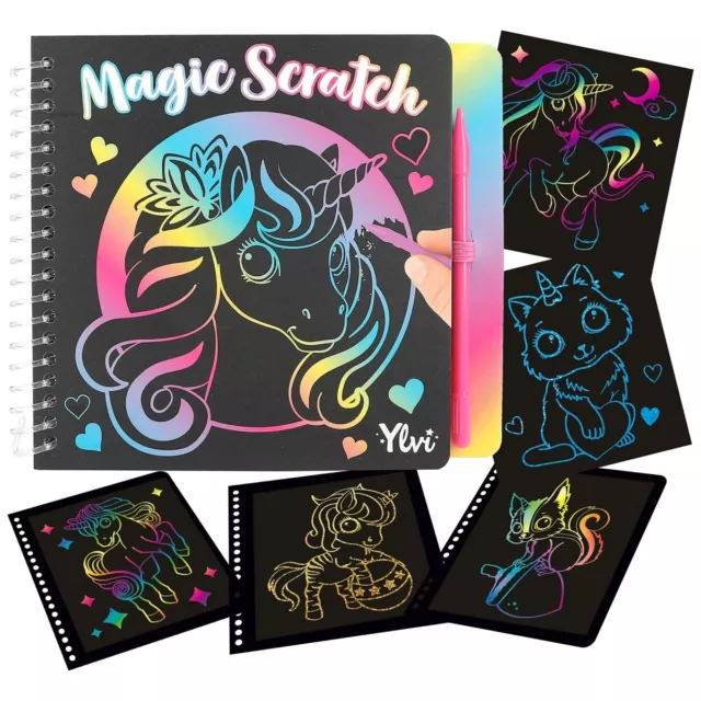 Depesche - Ylvi Magic Scratch Book Neu
