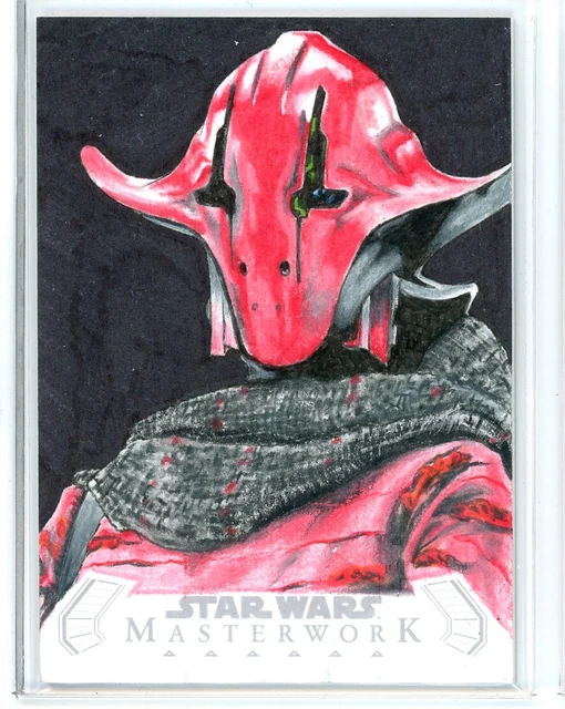Topps Star Wars Masterwork 1/1 Sketch Card by Jerold Bahr (KD)