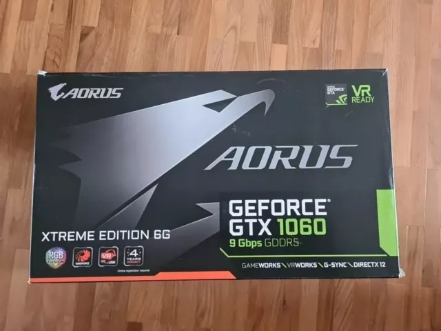 Gigabyte Geforce GTX 1060 GDDR5 6GB