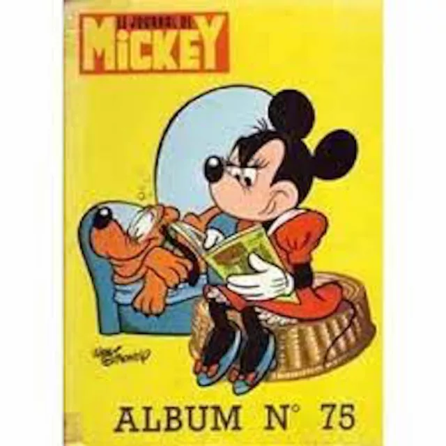Le Journal de Mickey Album N° 75 1977