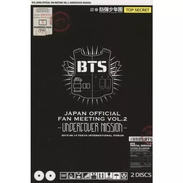 Unboxing BTS (Bangtan Boys) Japan Official Fan Meeting Vol.2