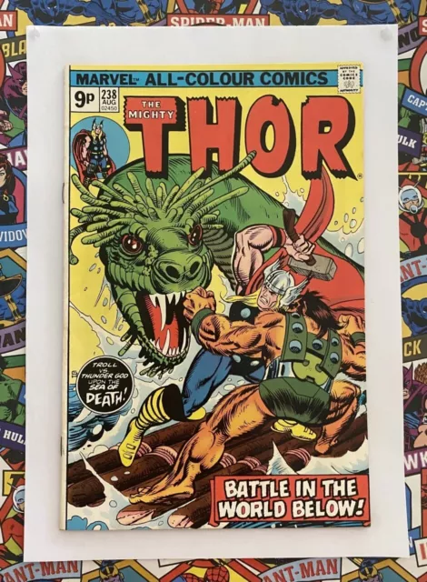 THOR #238 - AUG 1975 - 1st ZOTARR APPEARANCE! - VFN (8.0) PENCE COPY!