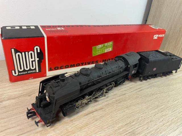 Locomotive à vapeur bleus Jouef pour modélisme ferroviaire à l