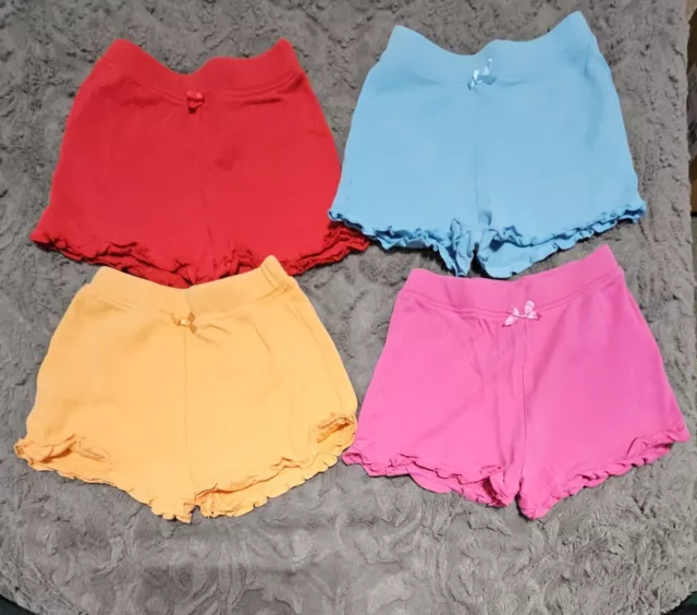 Okie Dokie Shorts 4 Piece Lot girls Size 24 months