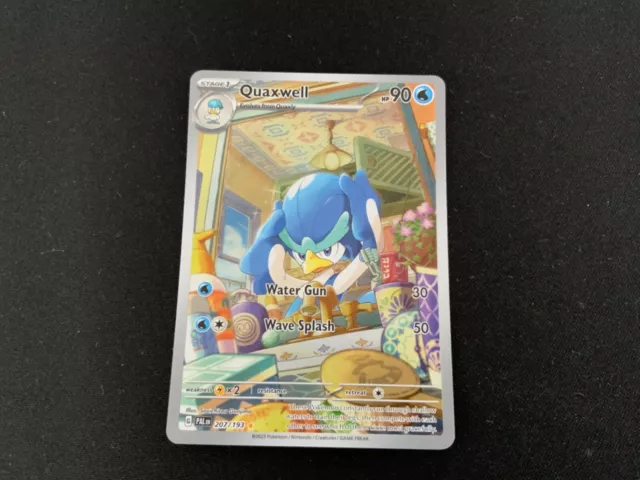 Pokémon TCG Quaxwell Scarlet & Violet - Paldea Evolved 207/193 Holo Illustration