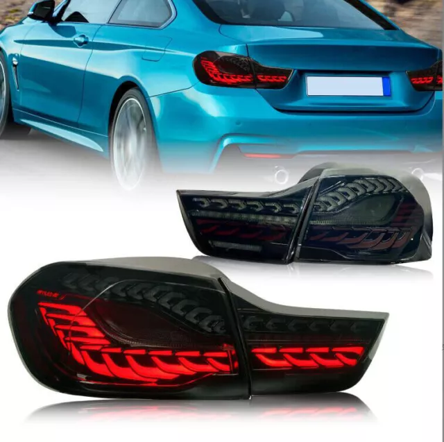 Dynamic LED Rear Tail Light Set For BMW 4 Series F32 F33 F36 F82 F83 2013-2020