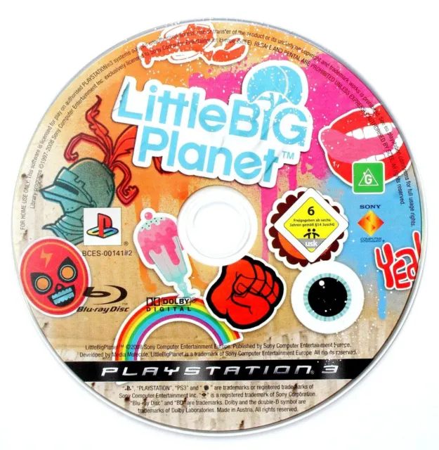 Little Big Planet DISC + NUR Box - kein Cover - PS3 PLAYSTATION 3 PAL UK