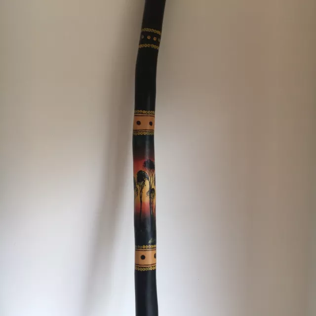 Large Vintage Hand Painted Didgeridoo 122cm Long