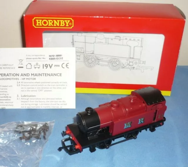 HORNBY OO GAUGE MR CLASS D INDUSTRIAL 0-4-0 TANK LOCOMOTIVE 11 R3069 BOXED Sp Ed