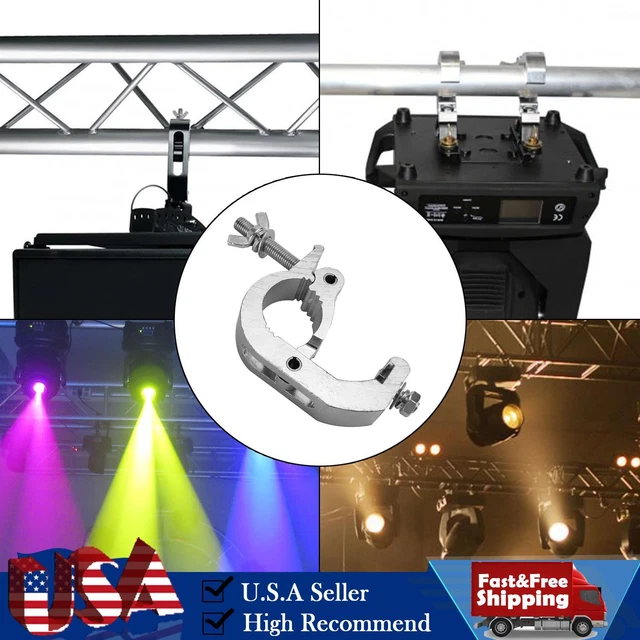 1/2/5Pcs Stage Light Truss Clamp Fit Od 35-52mm Pipe For Moving Head Par Light D