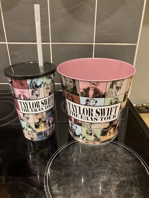 TAYLOR SWIFT THE Eras Tour Concert Popcorn Bucket Official Merch Odeon - Foto 10