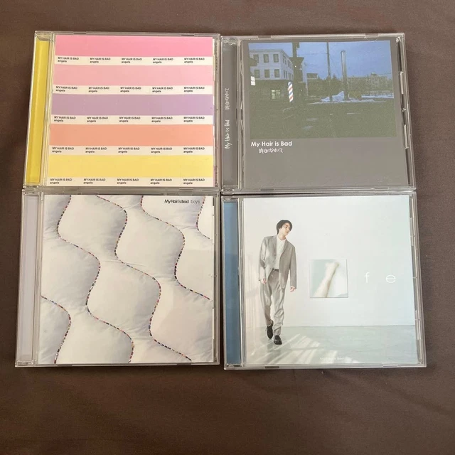 MY HAIR IS Bad CD 6-Piece Set including First Press DVD Used