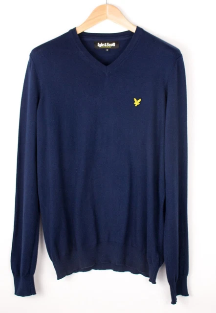 Lyle & Scott Casual da Uomo Maglia Maglione Taglia M