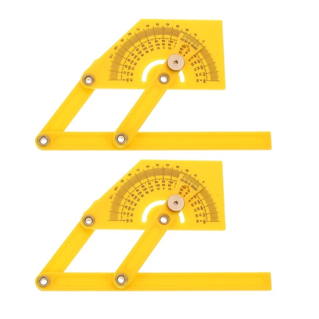 Falegnameria Ruler Pro Tools Strumenti in legno Mitra Gonitore Giallo Addominali