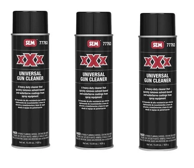 SEM 77763 Universal Gun Cleaner, 15 oz (3 Pack)