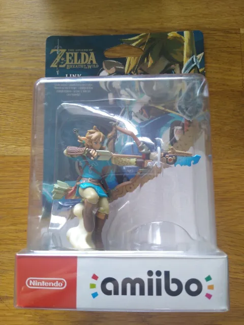 Amiibo Link Archer Zelda Breath Of The Wilde Nintendo Neuf Rare