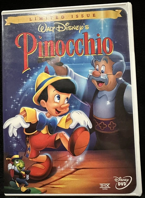 Disney Pinocchio 2000 DVD Limited Issue