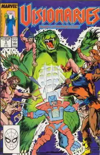 Visionaries #5 Marvel Star Comics July Jul 1988 (VFNM)