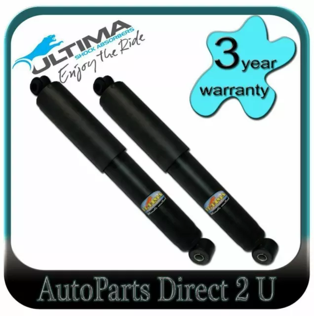 Ford Courier Rear Pair Heavy Duty Ultima Shock Absorbers 1985-2006 with RWD