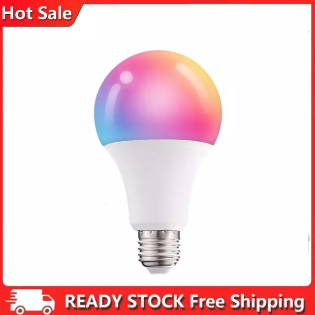 Tuya Smart Light Bulb 10W E27 RGB LED Lights 265V Mobile Control for Home