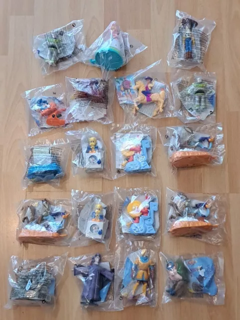 Mc Donalds Happy Meal Junior Tüte Spielzeug 19 Stück aus dem 90er Unbenutzte OVP