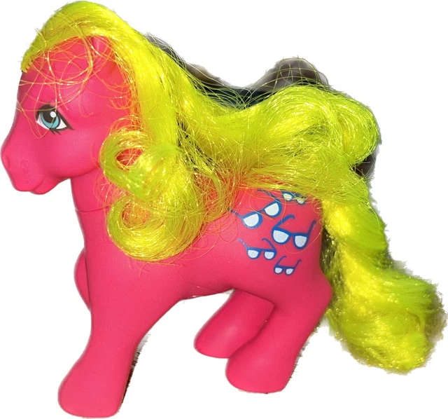 Mon Petit Poney Mlp Vintage - Incognito Shady 1985 Hong Kong - Hasbro