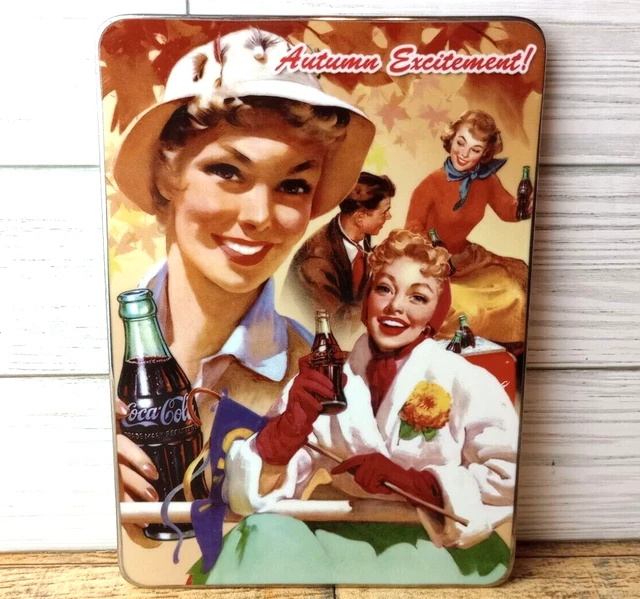 Bradford Exchange 2009 It’s Time For Coca Cola Collection Autumn No. A0012