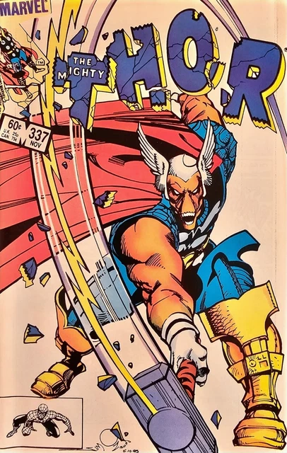The Mighty Thor #337 1983 1st Appearance Beta Ray Bill