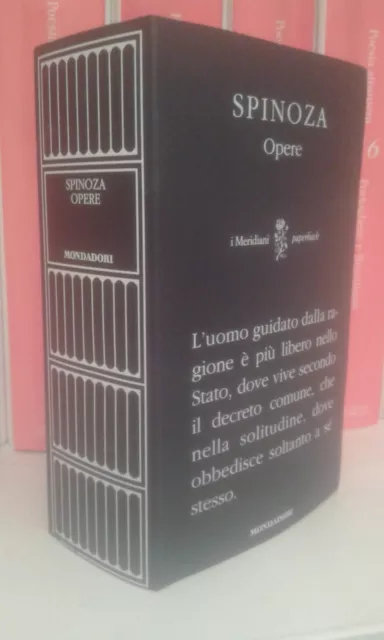 Spinoza - Opere - Meridiani Mondadori