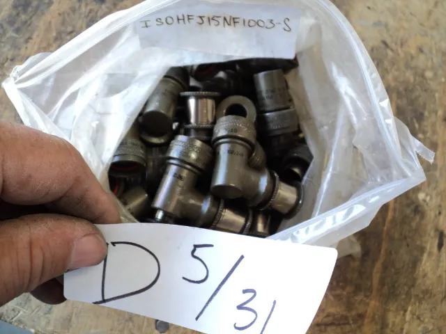 38 Electrical Plug Connectors, NOS, Military, Backshell