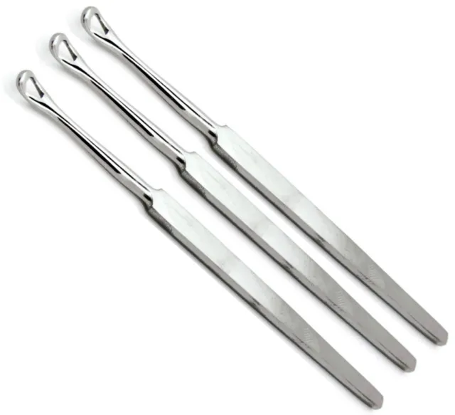3× Premium Ear Cleaner Wax Removing Ear Pick Health Care Stainless Steel Tools