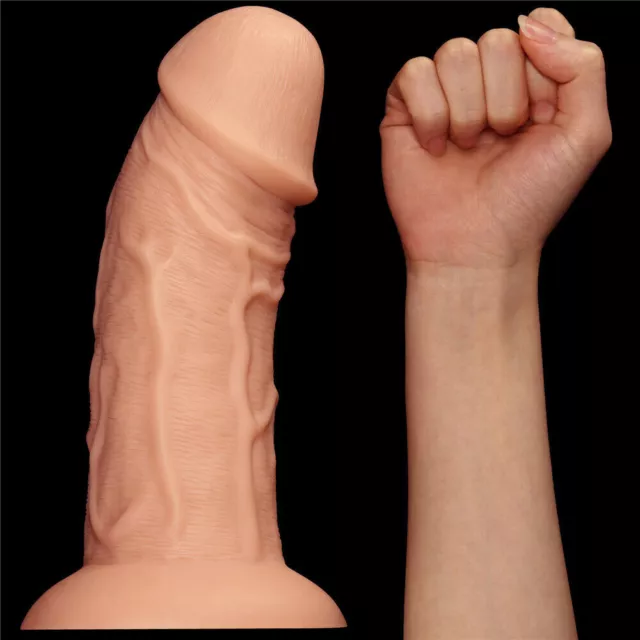 Super-XXXL-Extra-Large-Huge-Dildo-Anal-Butt-Plug-Hands-Free-Suction-Cup-Base-sex 2