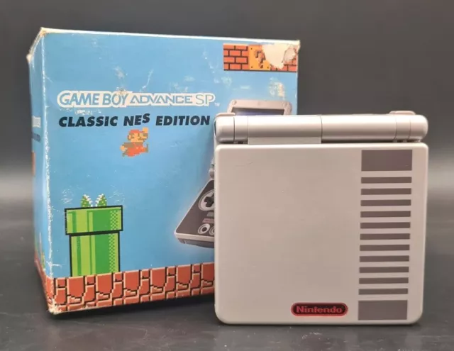 Console Nintendo Gameboy Advance SP Classic NES Edition Boxed GBA - PAL