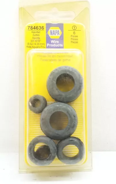 784636 3/8"-9/16" Rubber Grommets Qty.6 Free Shipping Free Returns