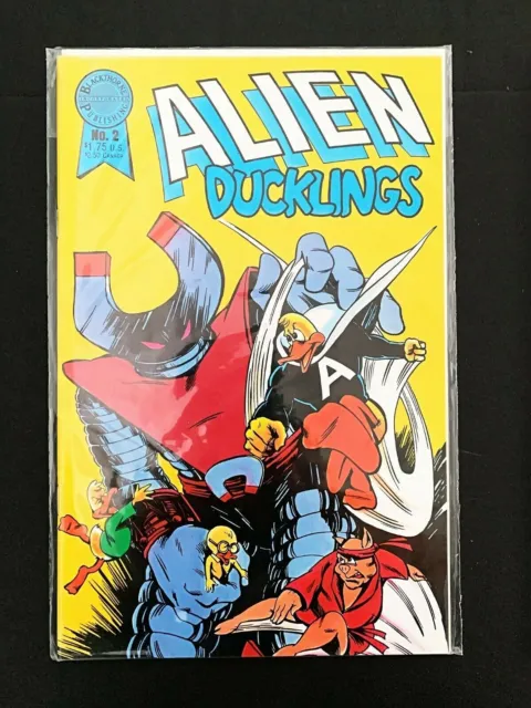 Alien Ducklings #2 Blackthorne Publishing 1986 Vf+