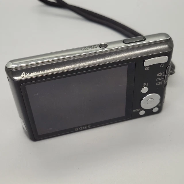 Sony Cybershot DSC-W530 14,1 megapixel fotocamera digitale testata nera 2