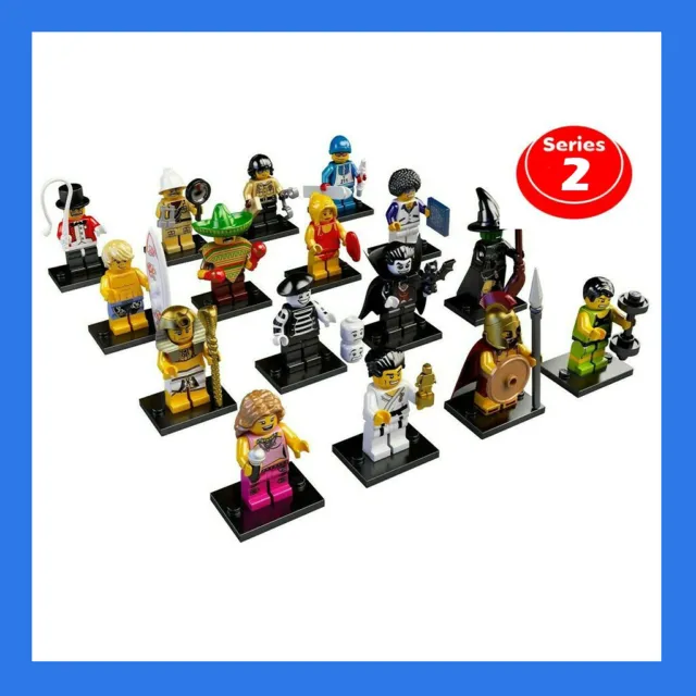 Lego 8684 Minifigures Originali - Serie 2 - Scegli Il Personaggio
