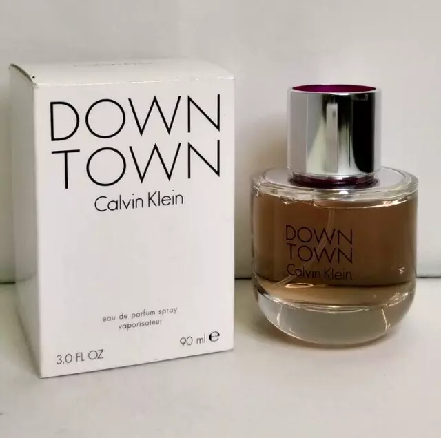 Downtown by Calvin Klein Eau De Parfum 3.0 oz 90 ml Tester New White Box