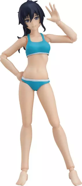 Max Factory figma Swimsuit Female Body Makoto ABS PVC Painted Action Figure