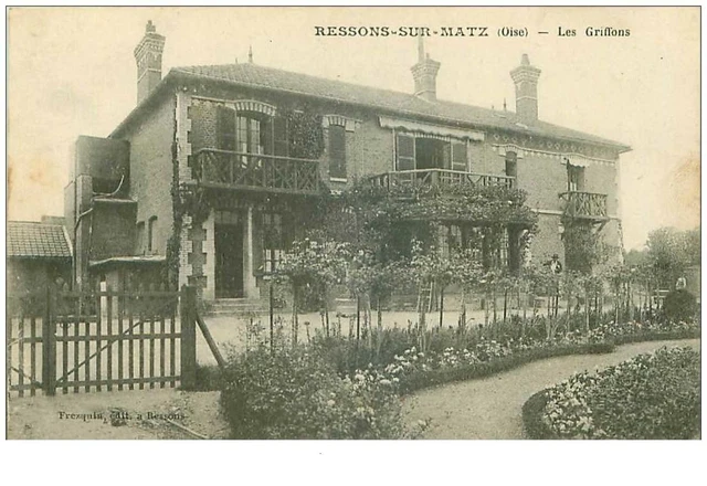 60.RESSONS SUR MATZ.n°20463.LES GRIFFONS