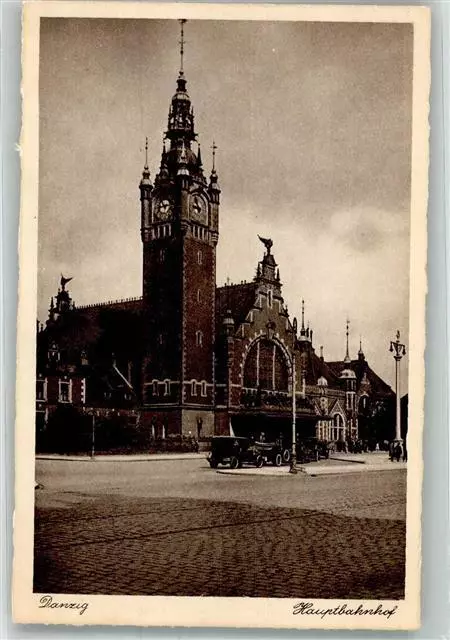 39978561 - Danzig Hauptbahnhof Auto Danzig / Gdansk (Stadt)